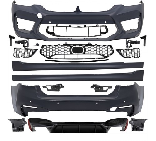 BMW G30 M5 look apdailos komplektas pre LCI 2017-2020